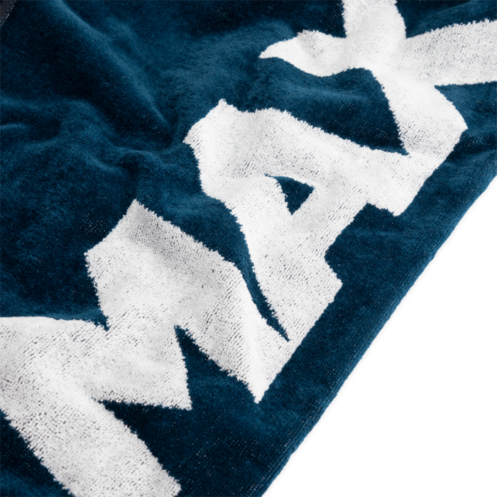 Strandlaken Handtekening Max Verstappen Donkerblauw 100x200cm image