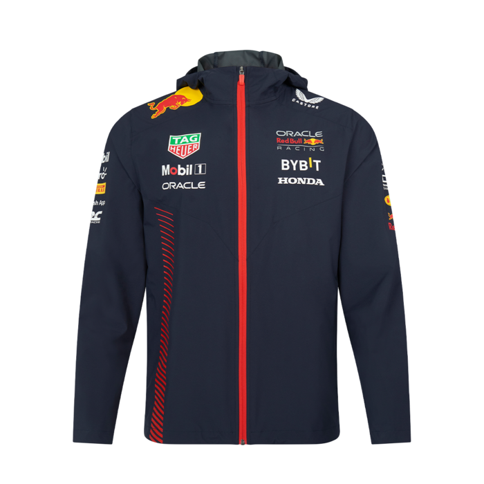moeilijk Dalset Beschikbaar Red Bull Racing Team Regenjas 2023