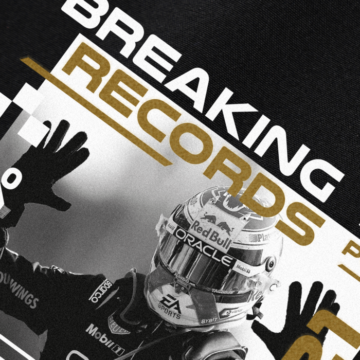 Record breaking T-shirt - Max Verstappen image