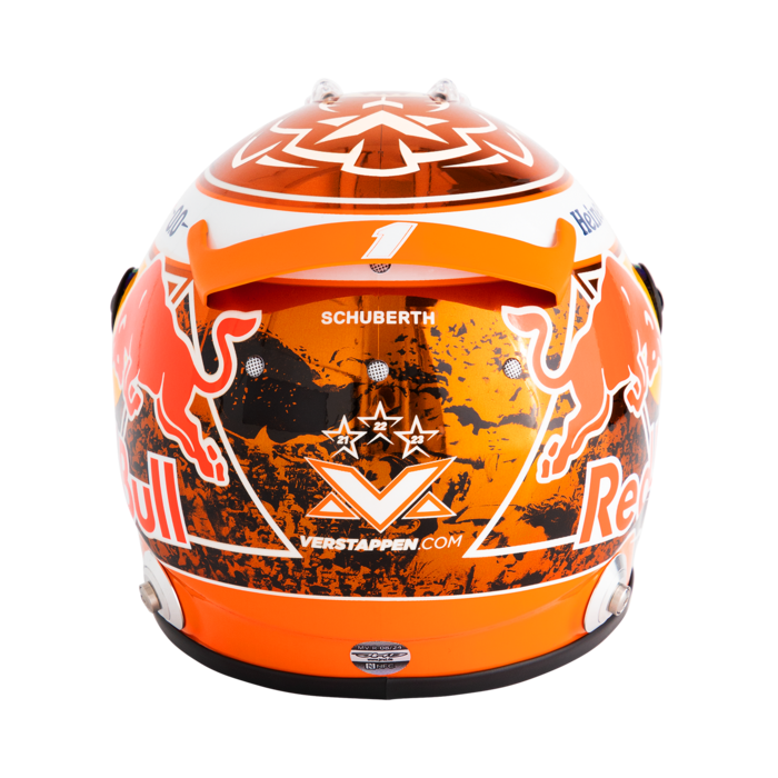 1:2 Orange Tribute Helm - Max Verstappen image