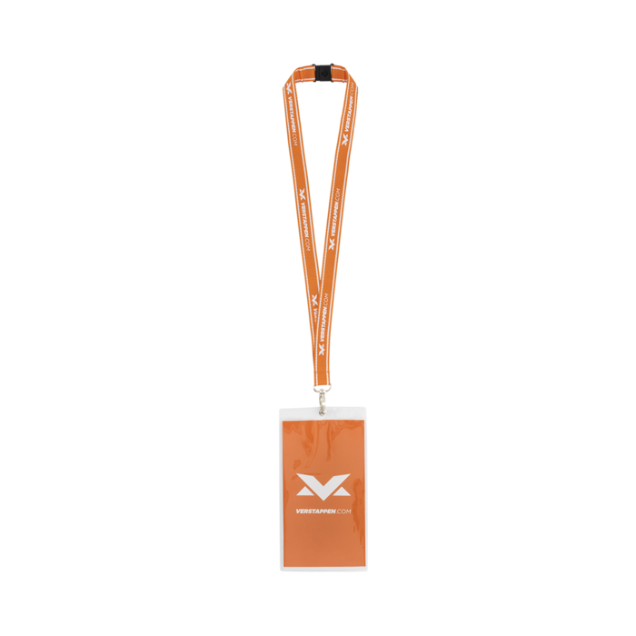 Tickethouder lanyard - Oranje image