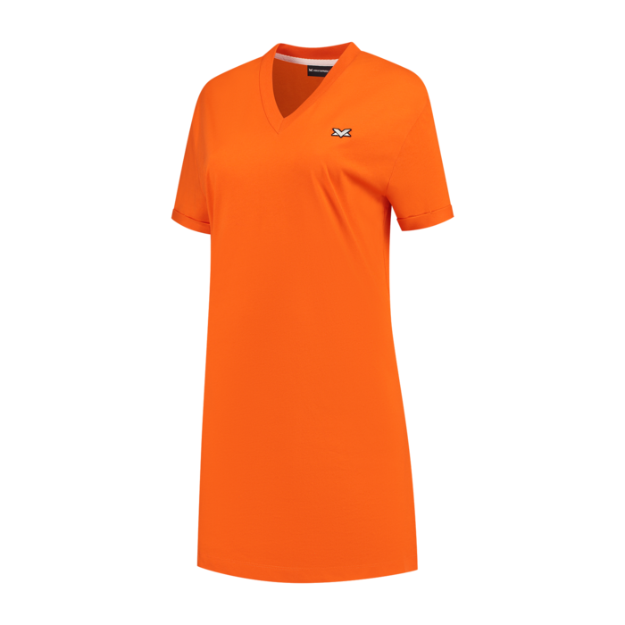 MV T-shirt Jurk - Oranje image