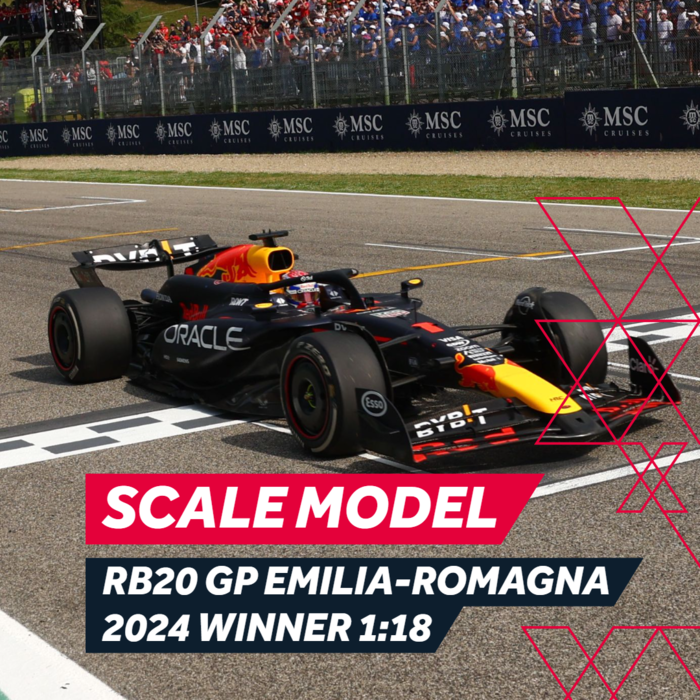 1:18 RB20 GP Emilia-Romagna 2024 - Winner image
