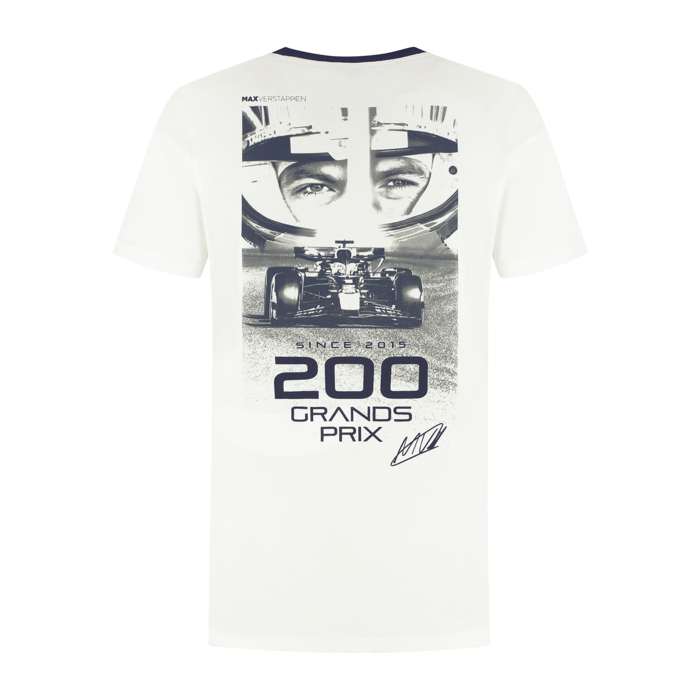 200 Grands Prix - T-shirt - Max Verstappen image