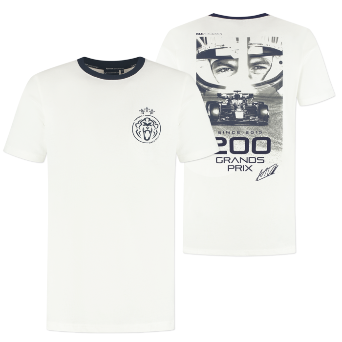 200 Grands Prix - T-shirt - Max Verstappen image