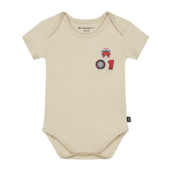 MV Baby - Romper - Short Sleeve - Creme image