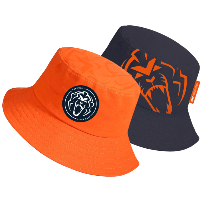 Orange Lion Reversible Bucket Hat image