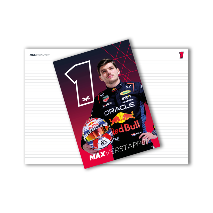 A4 Schriften - 2-Pack - Max Verstappen image