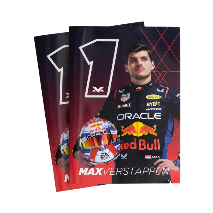 A4 Schriften - 2-Pack - Max Verstappen image