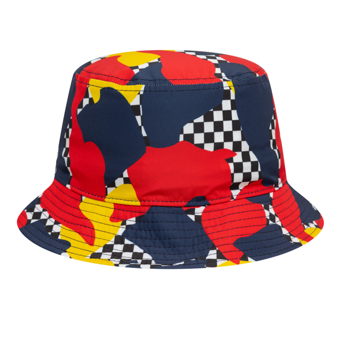 Abstract Tapered Bucket Hat - New Era - Red Bull Racing image