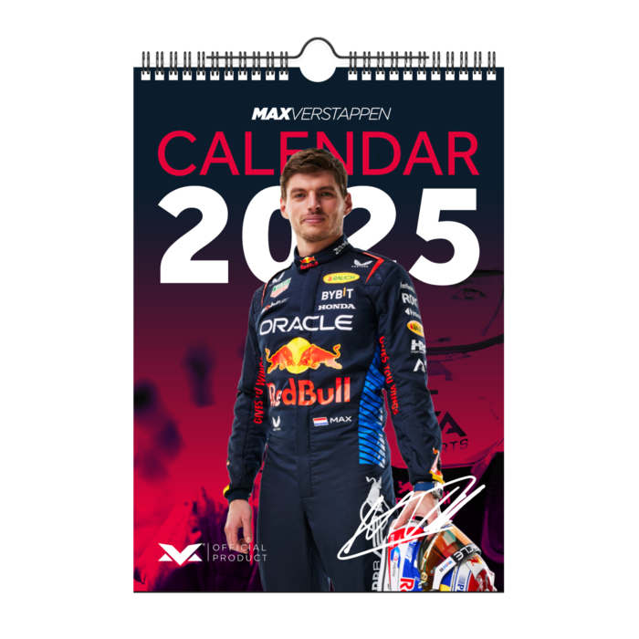 Jaarkalender 2025 - Max Verstappen image