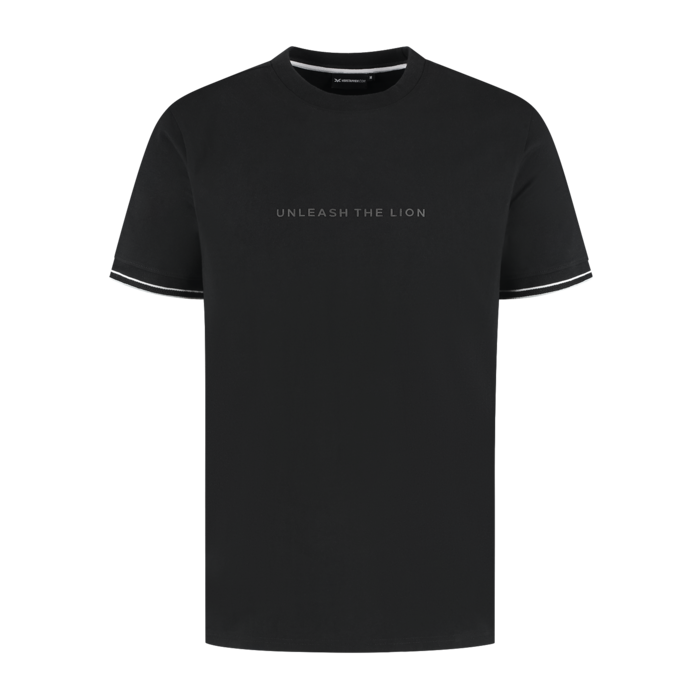 T-shirt - Zwart - Unleash The Lion image