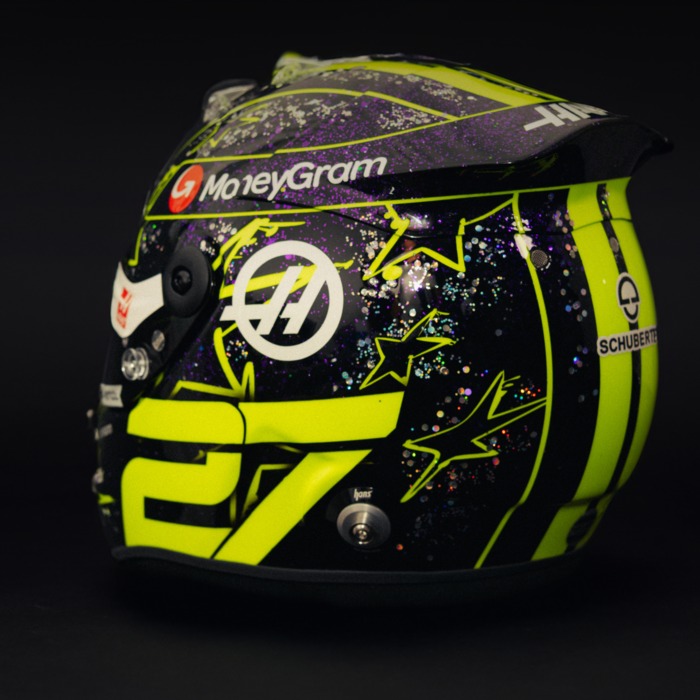 1:2 Nico Hulkenberg Nightraces helm 2024 image