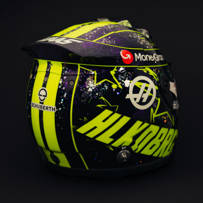 1:2 Nico Hulkenberg Nightraces helm 2024 image