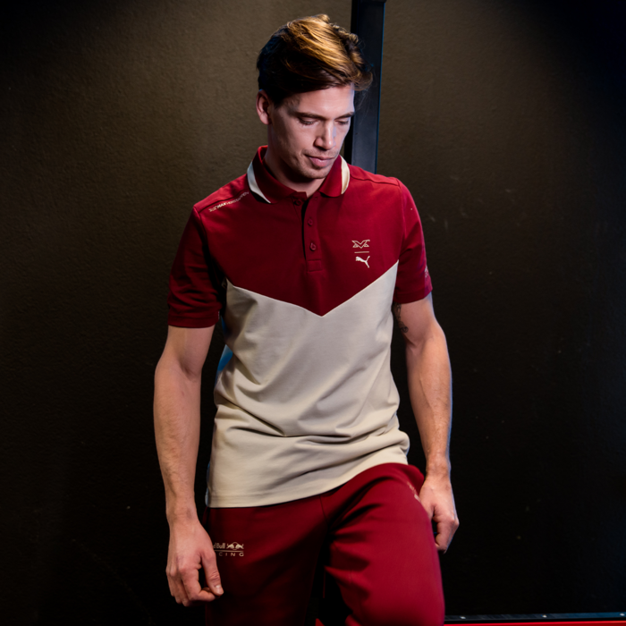 Fitness Polo Red image