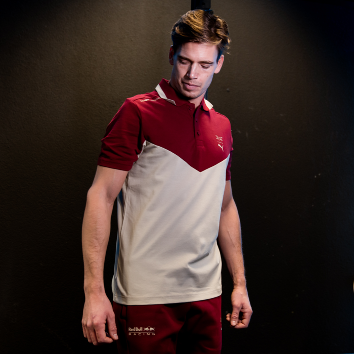 Fitness Polo Rood image