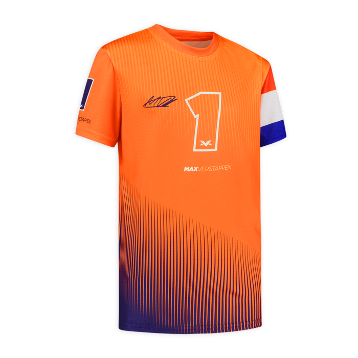 Kids Sportshirt Nr1 2022 Oranje image