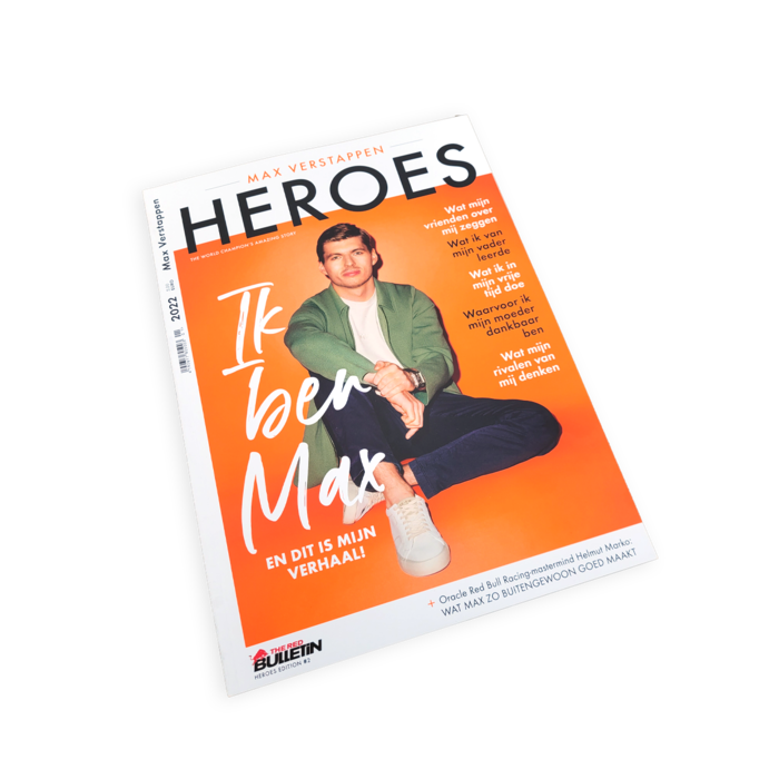 Heroes Magazine Max Verstappen image