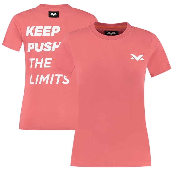 Dames - MV T-shirt The Limits - Coral image