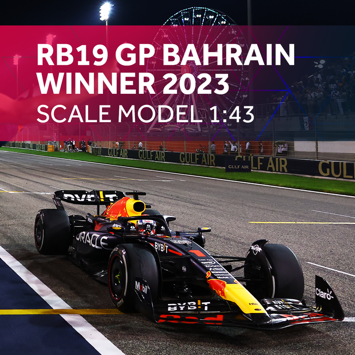 1:43 RB19 GP Bahrain 2023 - Winner image