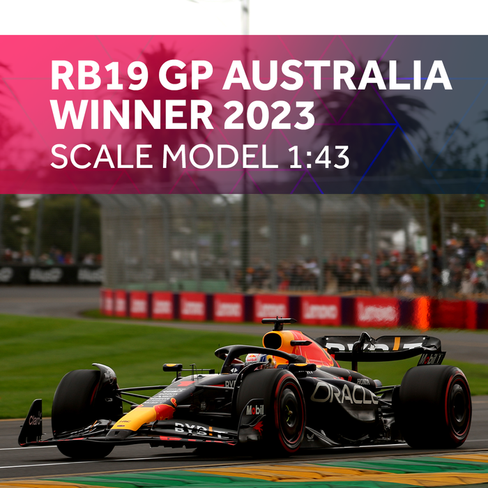 1:43 RB19 GP Australia 2023 - Winner image