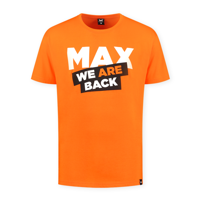 We Are Back Orange t-shirt  image