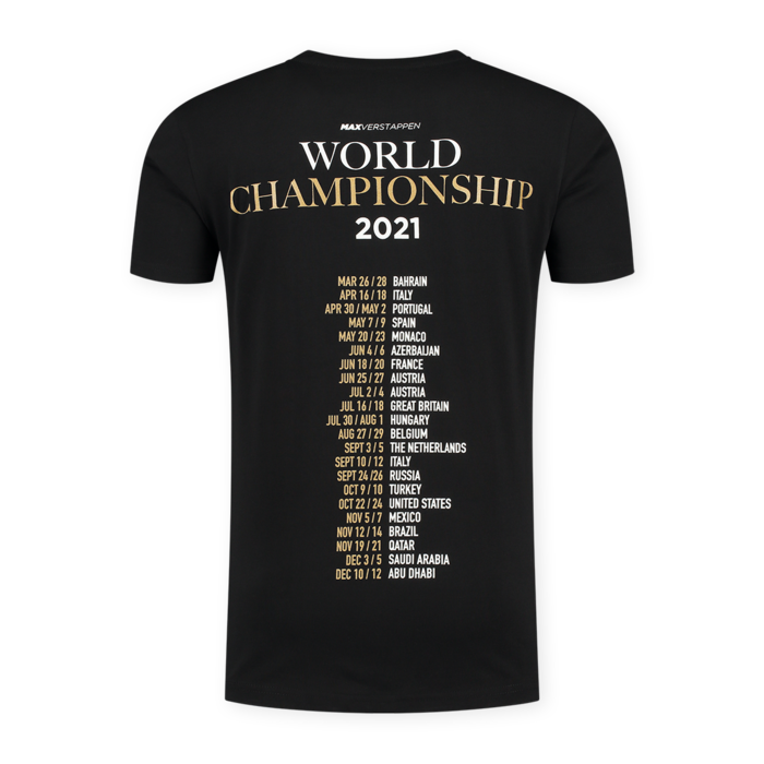 Volwassenen #1 World Champion 2021 - T-shirt image