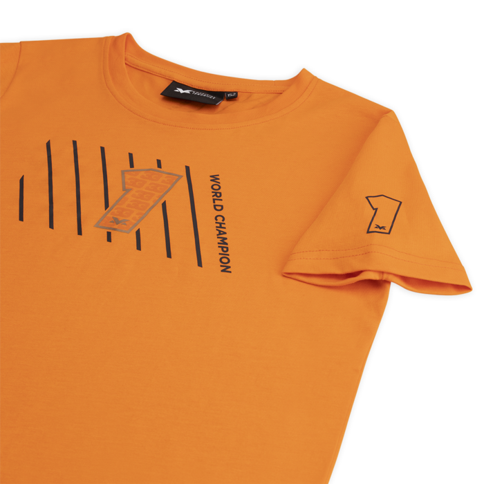 Kids T-shirt Oranje - One Collection image